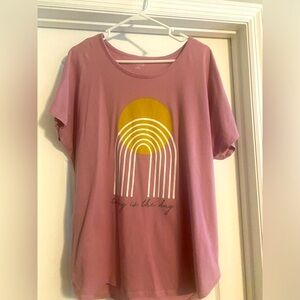 Top size 1 x.  Like new condition